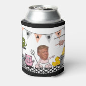 Anti Trump / Baby, Dosenkühler (Kanne Rückseite)