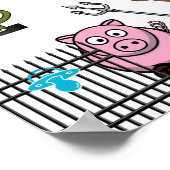 Anti Trump / Baby, Poster (Ecke)