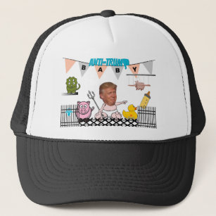 Anti Trump / Baby, Trucker Hat Truckerkappe