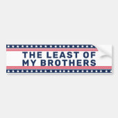 Anti Trump Bibel Jesus Zitat Autoaufkleber (Vorne)