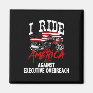 Anti-Trump-Biker widerstehen exekutiver Überreakti Magnet