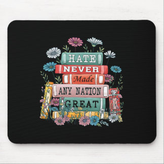 Anti-Trump-Blumen-Demokrat-Präsident-Liberal 1 Mousepad
