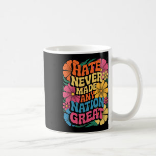 Anti-Trump-Blumen-Demokrat-Präsident-Liberal Kaffeetasse