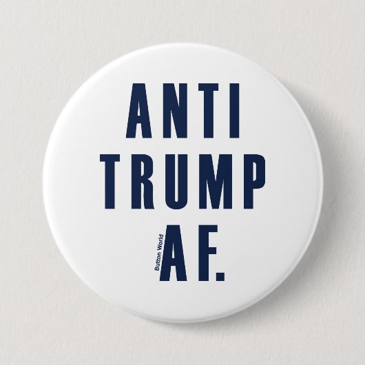Anti Trump Button (Vorderseite)