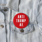 Anti Trump Button (Beispiel)