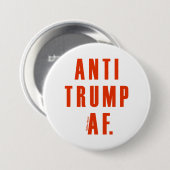 Anti Trump Button (Vorne & Hinten)
