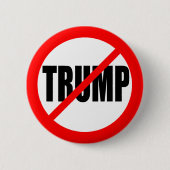 ANTI-TRUMP BUTTON (Vorderseite)
