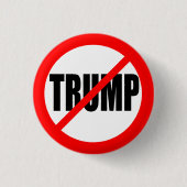 ANTI-TRUMP BUTTON (Vorderseite)