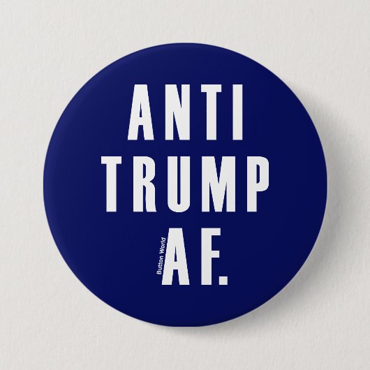 Anti Trump Button (Vorderseite)