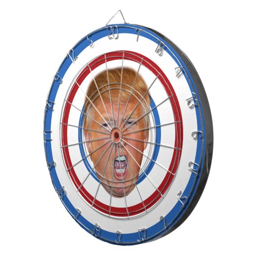 Anti-Trump Dart Board Dartscheibe (Vorderseite rechts)