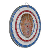 Anti-Trump Dart Board Dartscheibe (Vorderseite Links)