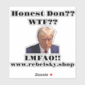 Anti-Trump-Decal Aufkleber (Blatt)