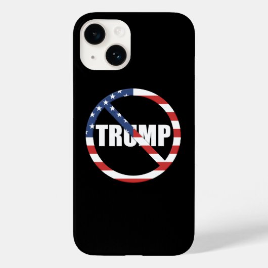 Anti-Trump-Demokratie Case-Mate iPhone Hülle (Rückseite)