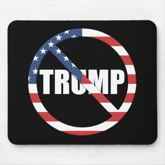 Anti-Trump-Demokratie Mousepad (Vorne)