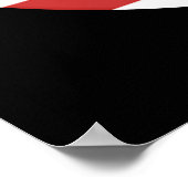 Anti-Trump-Demokratie Poster (Ecke)