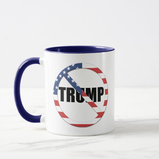 Anti-Trump-Demokratie Tasse (Links)