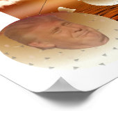 Anti Trump / den großen Fisch fangen !, Poster (Ecke)