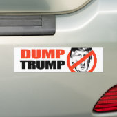 ANTI-TRUMP - DUMP-TRUMPF - .PNG AUTOAUFKLEBER (Auf Auto)