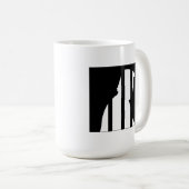 Anti Trump Felon Trump für das Gefängnis 2024 Kaffeetasse (VorderseiteRechts)