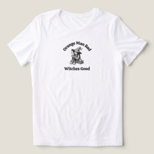 Anti-Trump-Feminismus-Zauberhexe-Kaffee-Liebhaber- Tri-Blend Shirt