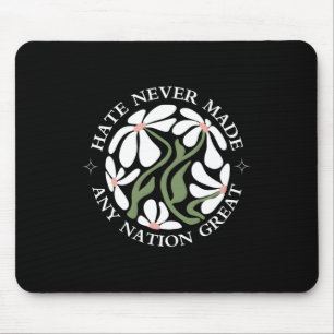 Anti Trump Floral Butterflies Demokratischer Präsi Mousepad