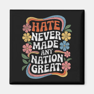 Anti-Trump-Floral-Demokrat Präsident Liberal 3 Magnet