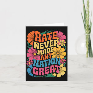 Anti Trump floral-demokratischer Präsident Liberal Karte