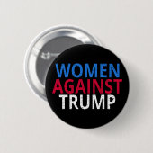 Anti-Trump - Frauen gegen Trump Button (Vorne & Hinten)
