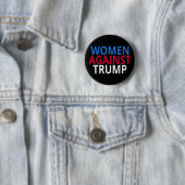 Anti-Trump - Frauen gegen Trump Button (Beispiel)