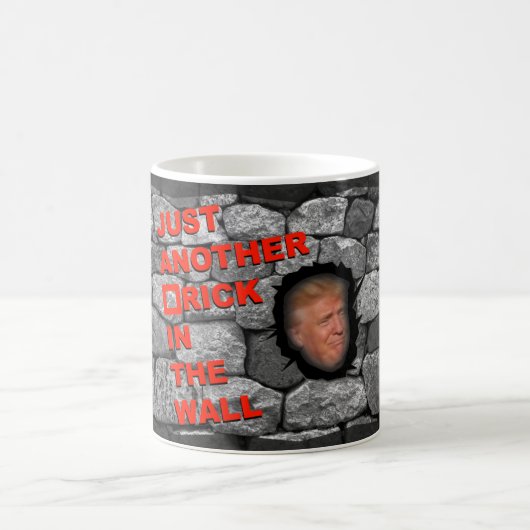 Anti Trump - Füllen Sie das Feld aus, Kaffeetasse (Mittel)