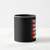 Anti Trump Funny Akronym Tasse (Zentrum)