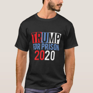 Anti Trump für Gefangenengefängnis sperrt ihm den T-Shirt