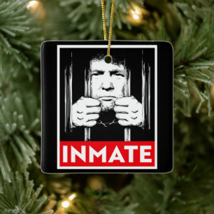 Anti-Trump-Häftling Keramikornament