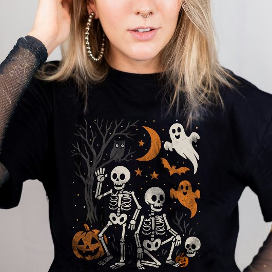 Anti Trump Halloween Skeleton FDT Trump Halloween T-Shirt