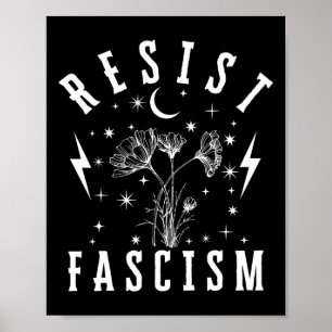 Anti-Trump-Hass-Lügen und der Faschismus widersteh Poster