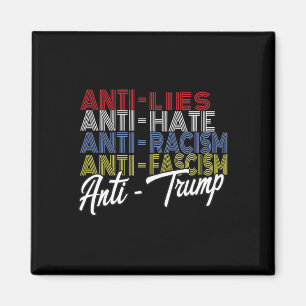 Anti-Trump-Hass-Lügen und Faschismus-Widerstand Ab Magnet