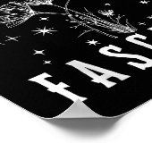 Anti-Trump-Hass-Lügen und Faschismus widerstehen Poster (Ecke)