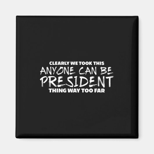 Anti Trump hasst langen Sieg Magnet (Vorne)