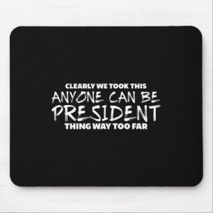 Anti Trump hasst langen Sieg Mousepad