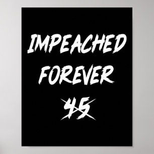 Anti-Trump hat für immer 45 Politikdemokrat verimp Poster