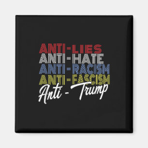 Anti-Trump Hate Lies und Faschismus Resist Abstimm Magnet