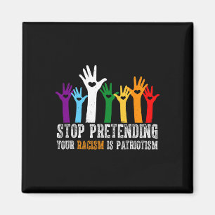 Anti Trump hört auf, zu behaupten, Ihr Rassismus s Magnet