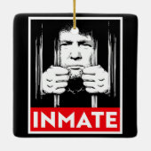Anti-Trump-Insasse Keramikornament (Rückseite)