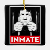 Anti-Trump-Insasse Keramikornament (Vorderseite)