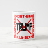 Anti-Trump Jumbo-Tasse (Vorderseite)
