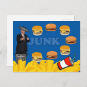 Anti Trump / Junk, Postkarte (Vorne/Hinten)