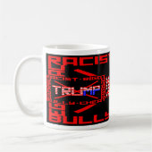 Anti Trump Kaffeetasse (Links)