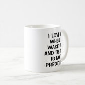 Anti Trump Kaffeetasse (VorderseiteRechts)