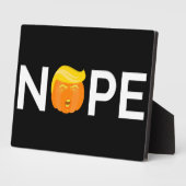Anti-Trump - Keine Halloween-Ausgabe I Fotoplatte (Seite)