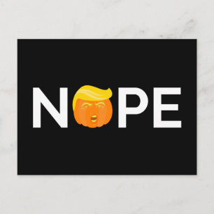 Anti-Trump - Keine Halloween-Ausgabe I Postkarte